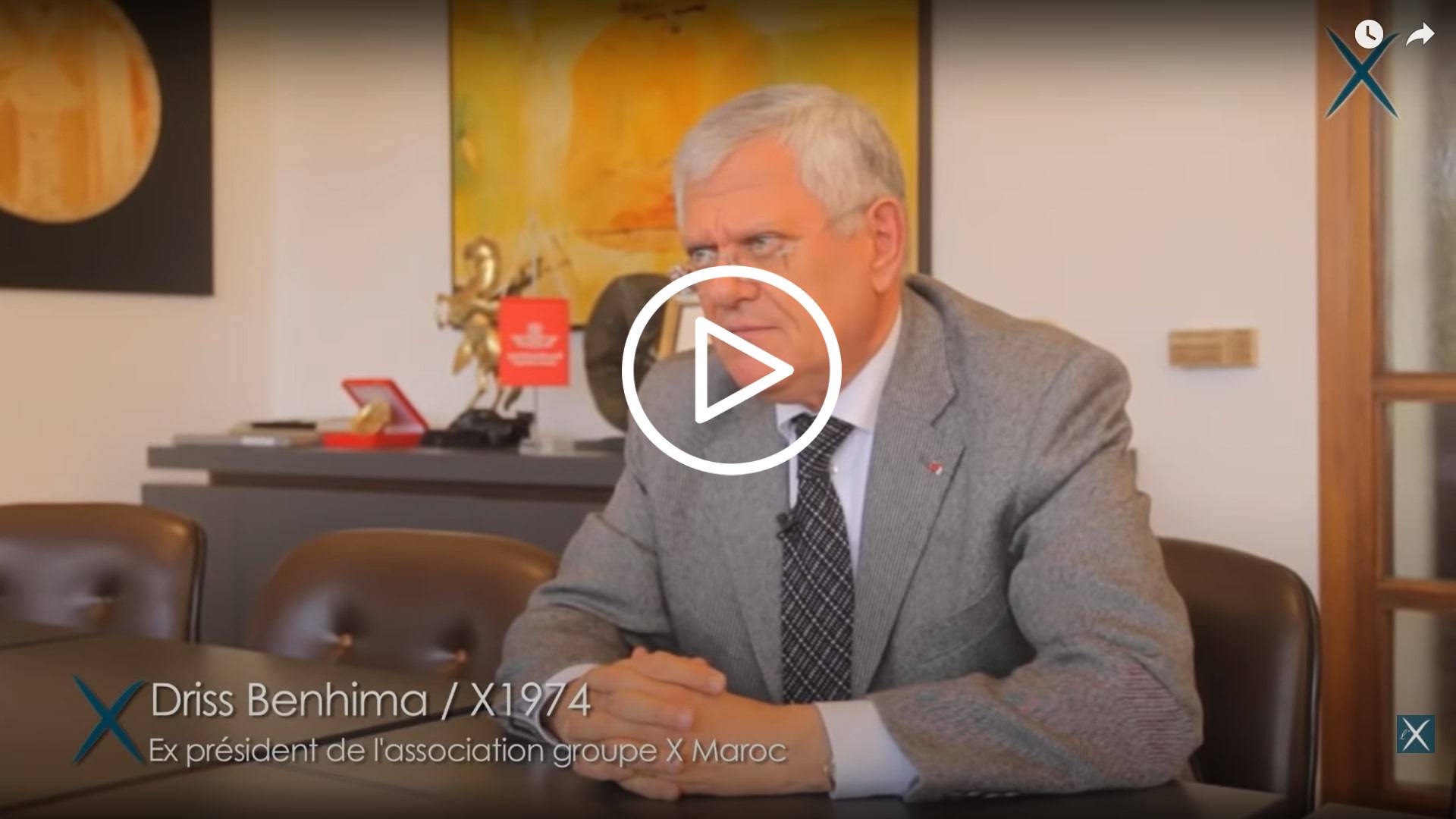 Le 21 avril, le groupe X-Maroc, a organisé un colloque sur l'entrepreneuriat et l'innovation. 