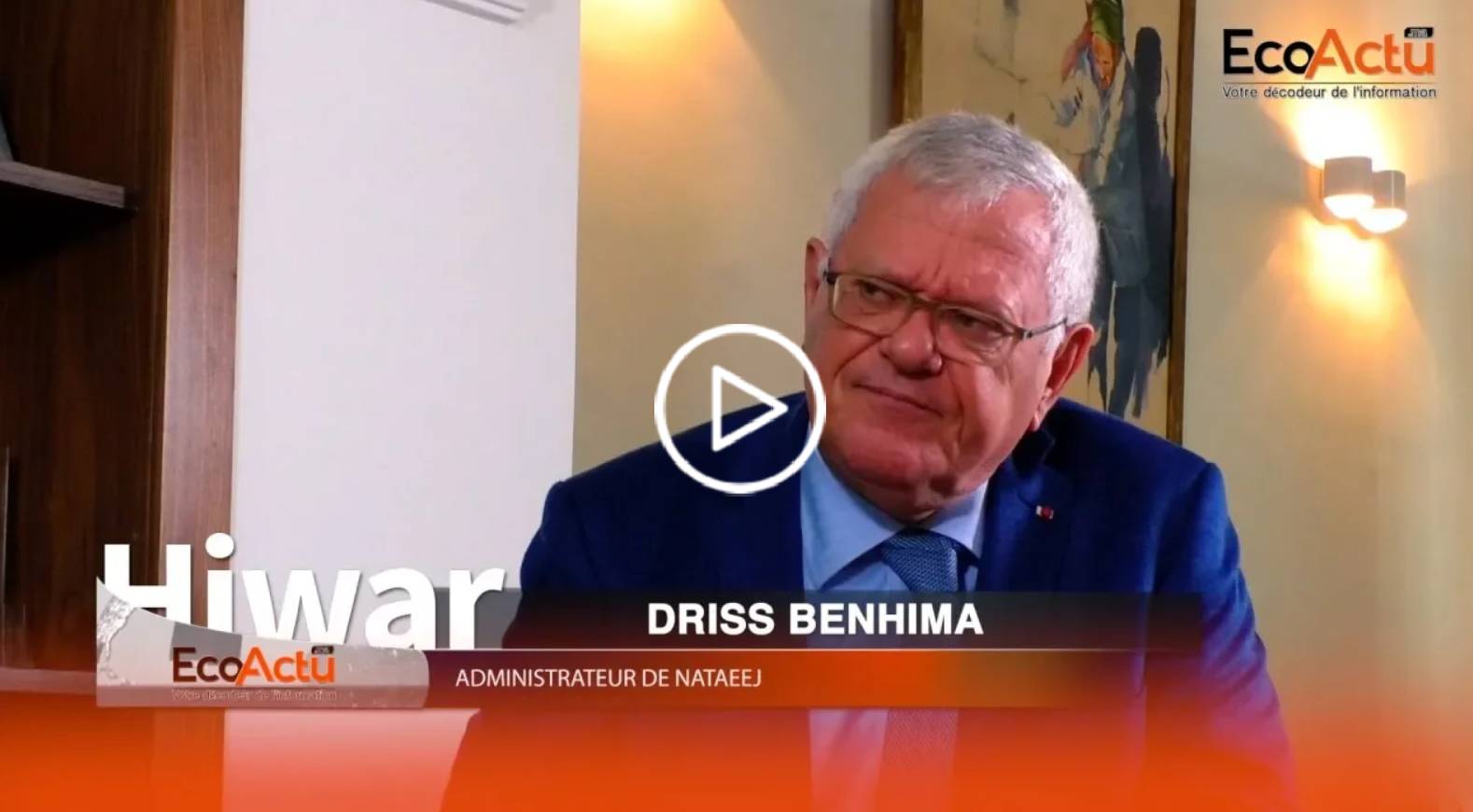 Eco – Actu : Driss Benhima se livre sans détour sur les pistes d'un nouveau modèle de développement 